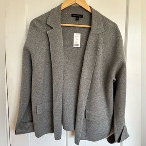BNWT Banana Republic sweater blazer, Size Large